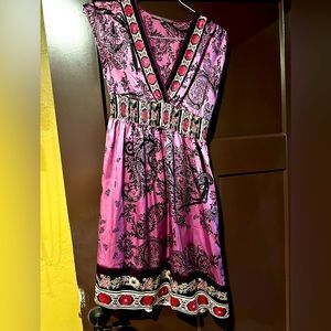 Hale Bob silk dress M